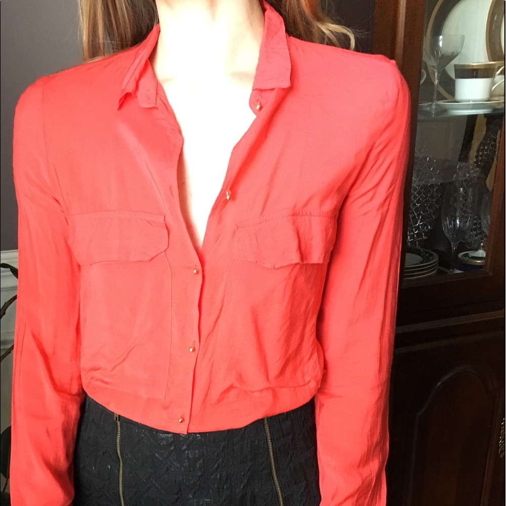Pretty Red Blouse!